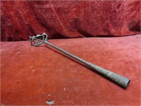 Antique hand forged K2A cattle branding iron.