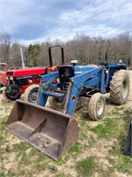 EBRO MCKEE 350 DIESEL TRACTOR WITH LOADER ,