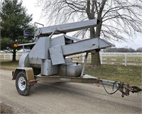 FINN B250 STRAW BLOWER w/ JOHN DEERE ENGINE