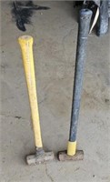 (2) SLEDGE HAMMERS