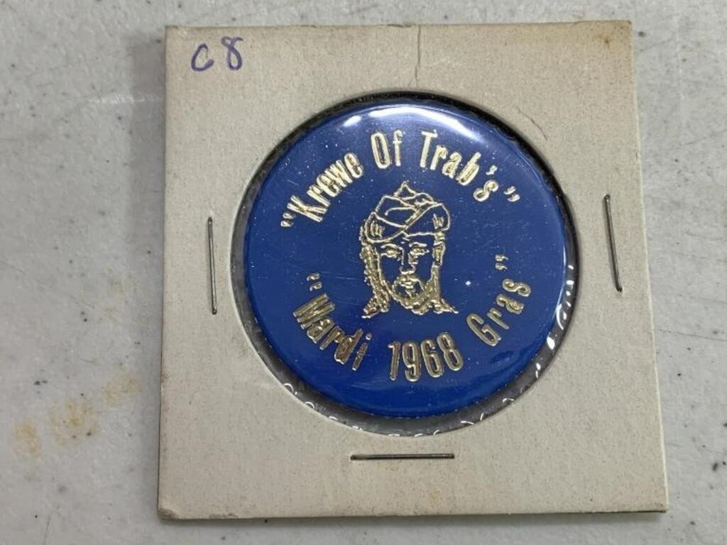 1968 Krewe of Trab's "Taj Mahal" Doubloon