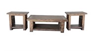 Railroad Coffee Table Set of 3