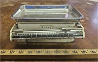 Vintage Foreign Royal Small Metal Scale- Weighs