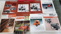 10 Kubota Brochures
