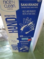 SANI-HANDS ANTIBACTERIAL WIPES