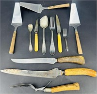 Lot Of Antique Cutlery & Silverware