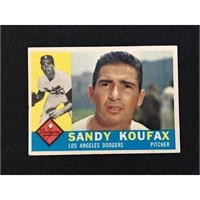 1960 Topps Sandy Koufax Card