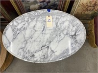 Marble Topped Table 22"L x 33"W x 16"H