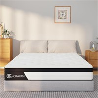 Queen Mattress, 10 Inch Hybrid Memory Foam Mattr