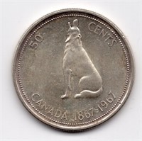 1967 Canada Centennial 50 Cents