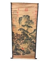 Tang Yin Painting Scroll Print