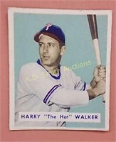 Harry "The Hat" Walker Baseball Card