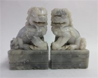 Pair of Heavy Foo Dogs