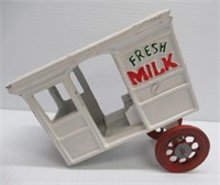 Die cast fresh milk wagon.