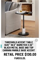 Threshold Accent Table
