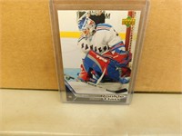2005-06 UD Henrik Lundqvist #3 Rookie Hockey Card