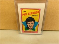 1971-72 OPC Phil Esposito #2 Hockey Booklet