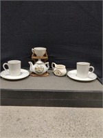 Miniature tea set