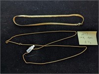 14k Gold 8.7g Necklaces