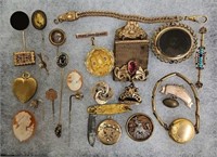Lot Mostly Victorian Gold Filled Jewelry