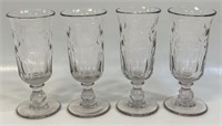 RARE 19TH CENTURY WINE BEER GLASSES