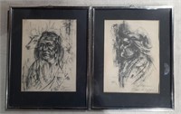 Set Of Two Don Ruffin Signed Artist Prints.C3A13