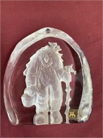 Troll-like Crystal paperweight Magnor