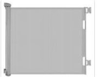 Retractible Baby Gate Grey 26-40"