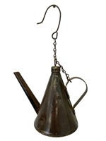 Vintage Gem Mining Lamp w/ Hook Hanger