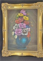 Original Art Oil on Canvas Framed & Signed