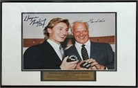 Wayne Gretzky & Gordie Howe Signed Photo Print