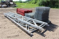 (6) Pallet Racking Uprights 30" x 16FT