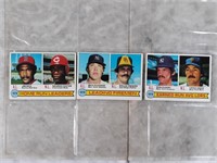 Qty (3) 1979 Topps Baseball Cards - #2, #8, & #7