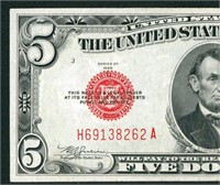 $5 1928 United States Note ** PAPER CURRENCY