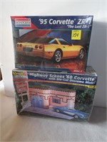 2-Corvette Model kits