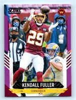 Parallel Kendall Fuller Washington Football Team