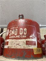 6 gallon metal fuel can
