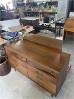 MCM Basset dresser w/ mirror