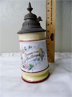 German Beer Stein Ph R 1895