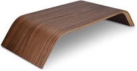 $59  kalibri Wood Monitor Stand - Walnut Brown