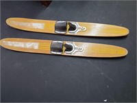 Pair of Kids Vintage Water Ski's