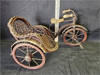 Antique Bike Doll Carrier