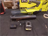 RYOBI 18v Jet Fan Blower, includes Charger