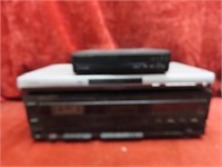 Scott cassette player, DVD players.