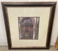 Framed Doorway Print