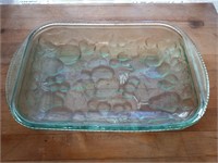 Oven Proof Glass Fruits Casserole Dish