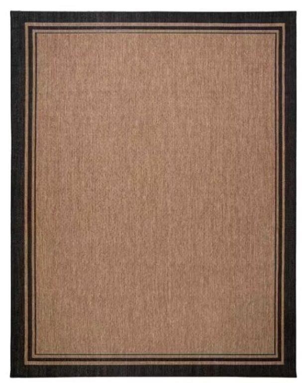 30" x 60" Gertmenian Toscana Outdoor Rug, Brown