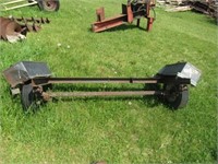 Axle for trailer