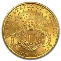 $20 Liberty Gold Double Eagle MS-62 PCGS (Random)