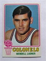 1973-74 Topps Wendell Ladner ABA Colonels Card 261